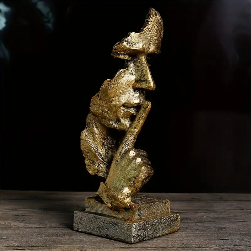 SerenitySculpt - Nachdenkliche abstrakte Statue für ruhige Reflexion | Karnz