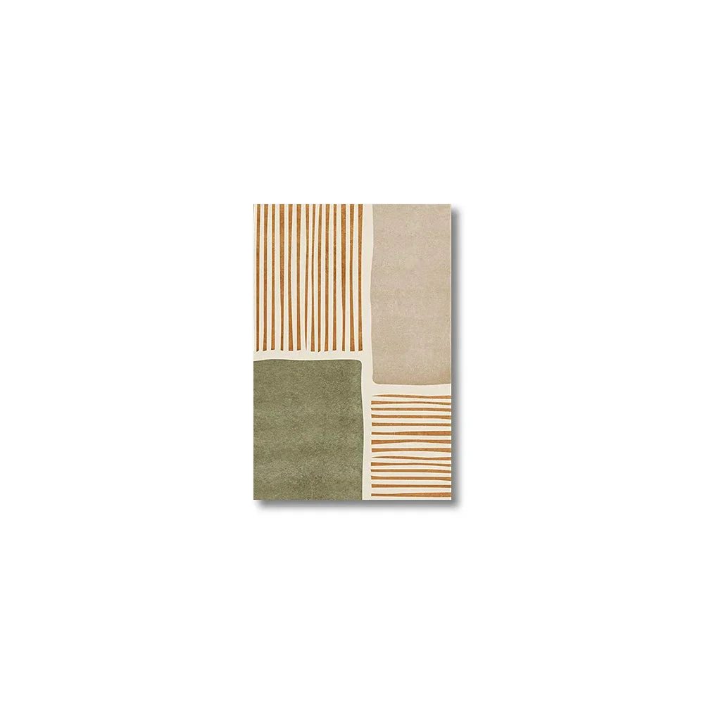 Set von 3PCS Neutrale Töne Tropische Botanische Abstrakte Wandkunst Feine Kunst Leinwanddrucke Bilder Für Wohnzimmer Esszimmer Skandinavische Wohnkultur