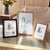 Set aus 5 Stück Holzrahmen für Leinwanddrucke Fotos Wandkunstrahmen 10x15cm 15x20cm 5x7 Zoll A4 21x30cm 20x25cm Nordische Bilderrahmen