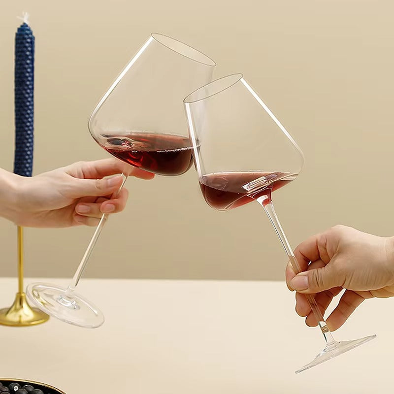 Sets von 2, 4 & 6 handgefertigten Kristall-Wein- und Sektgläsern - 4 Größen | Karnz