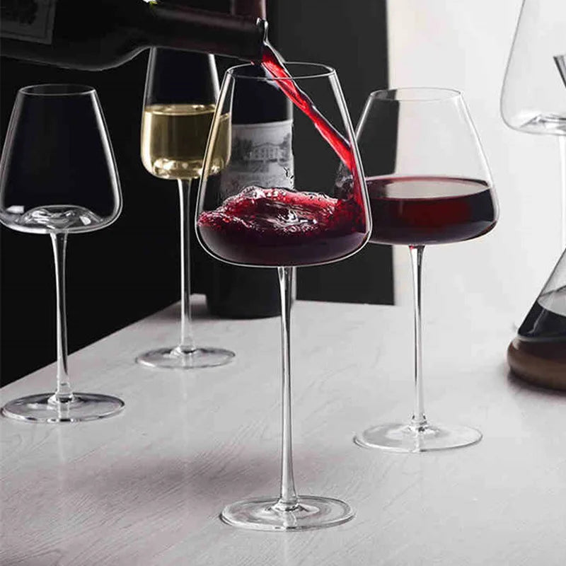 Sets von 2, 4 & 6 handgefertigten Kristall-Wein- und Sektgläsern - 4 Größen | Karnz