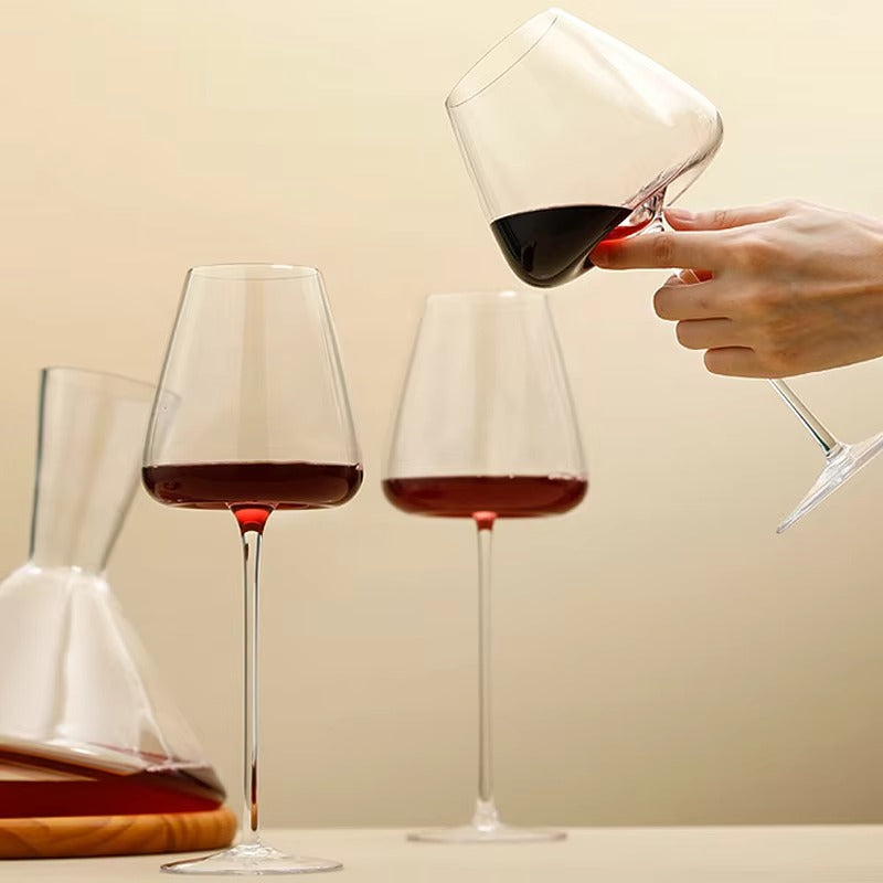 Sets von 2, 4 & 6 handgefertigten Kristall-Wein- und Sektgläsern - 4 Größen | Karnz