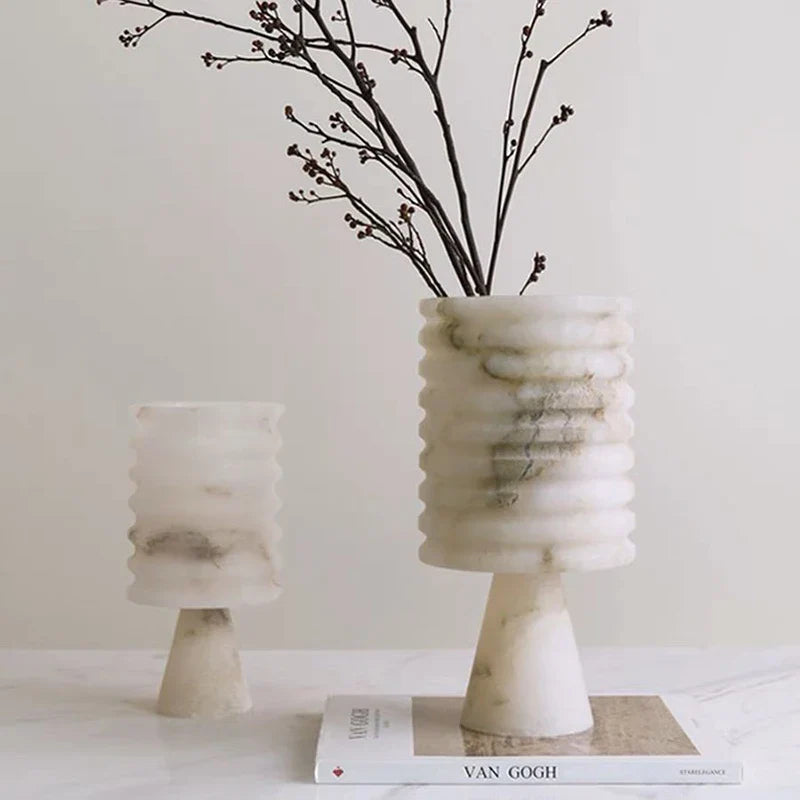Weißer Onyx Blumenstrauß Karnz