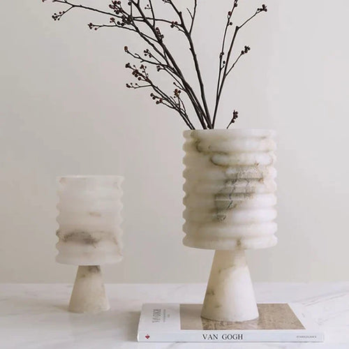 Weißer Onyx Blumenstrauß Karnz