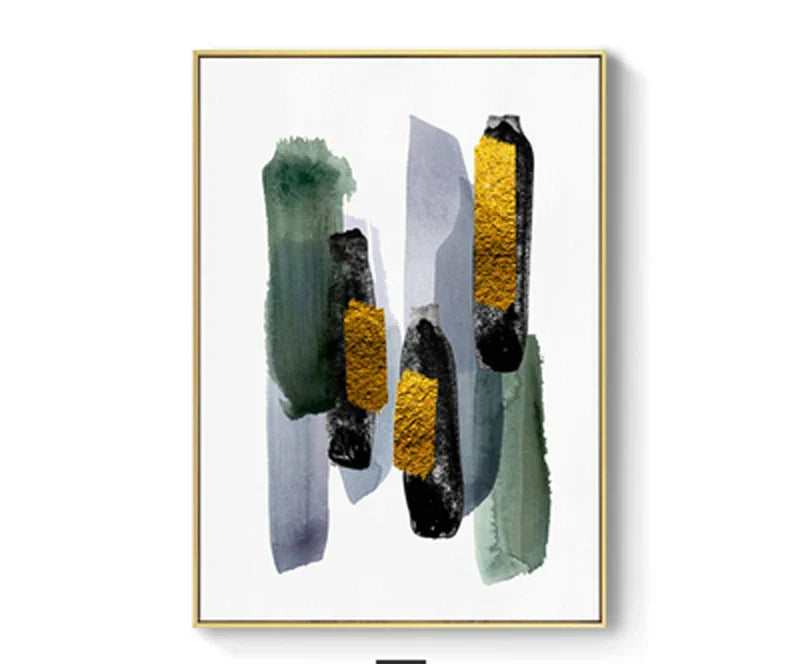 Abstrakte Berglandschaft Wandkunst Fein Kunst Leinwanddrucke Bilder für modernes Apartment Wohnzimmer Schlafzimmer Hotelzimmer Kunst Dekor | Karnz