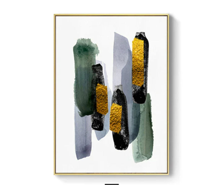 Abstrakte Berglandschaft Wandkunst Fein Kunst Leinwanddrucke Bilder für modernes Apartment Wohnzimmer Schlafzimmer Hotelzimmer Kunst Dekor | Karnz