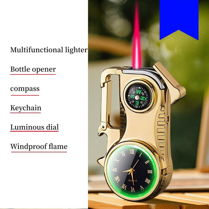 Compass Fire Camping Winddichter Feuerzeug Uhr | Karnz