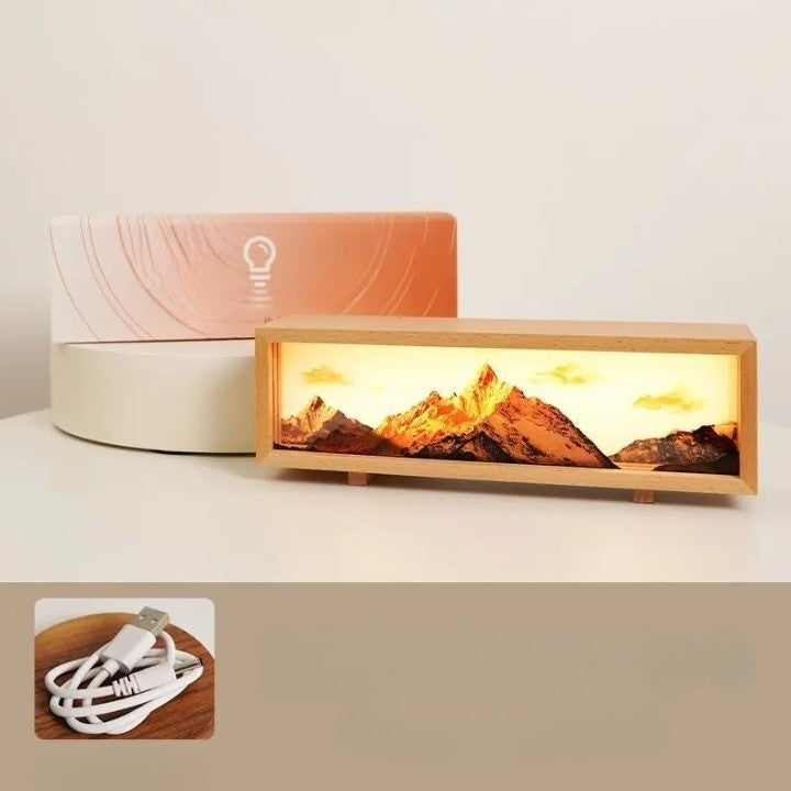 Dream Aura Interaktive Desktop Künstlerische Leinwandlampe | Karnz