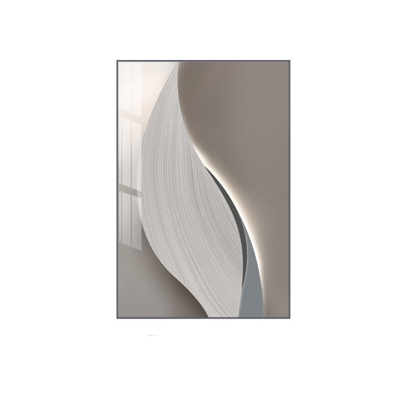 Abstrakte industrielle graue beige Wandkunst Fine Art Leinwanddrucke Bilder für städtische Wohnräume Wohnzimmer Home Office Kunstdekoration | Karnz