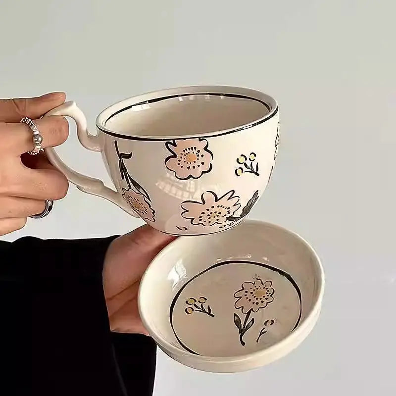 Flüsternde Wiesenblumen Tasse