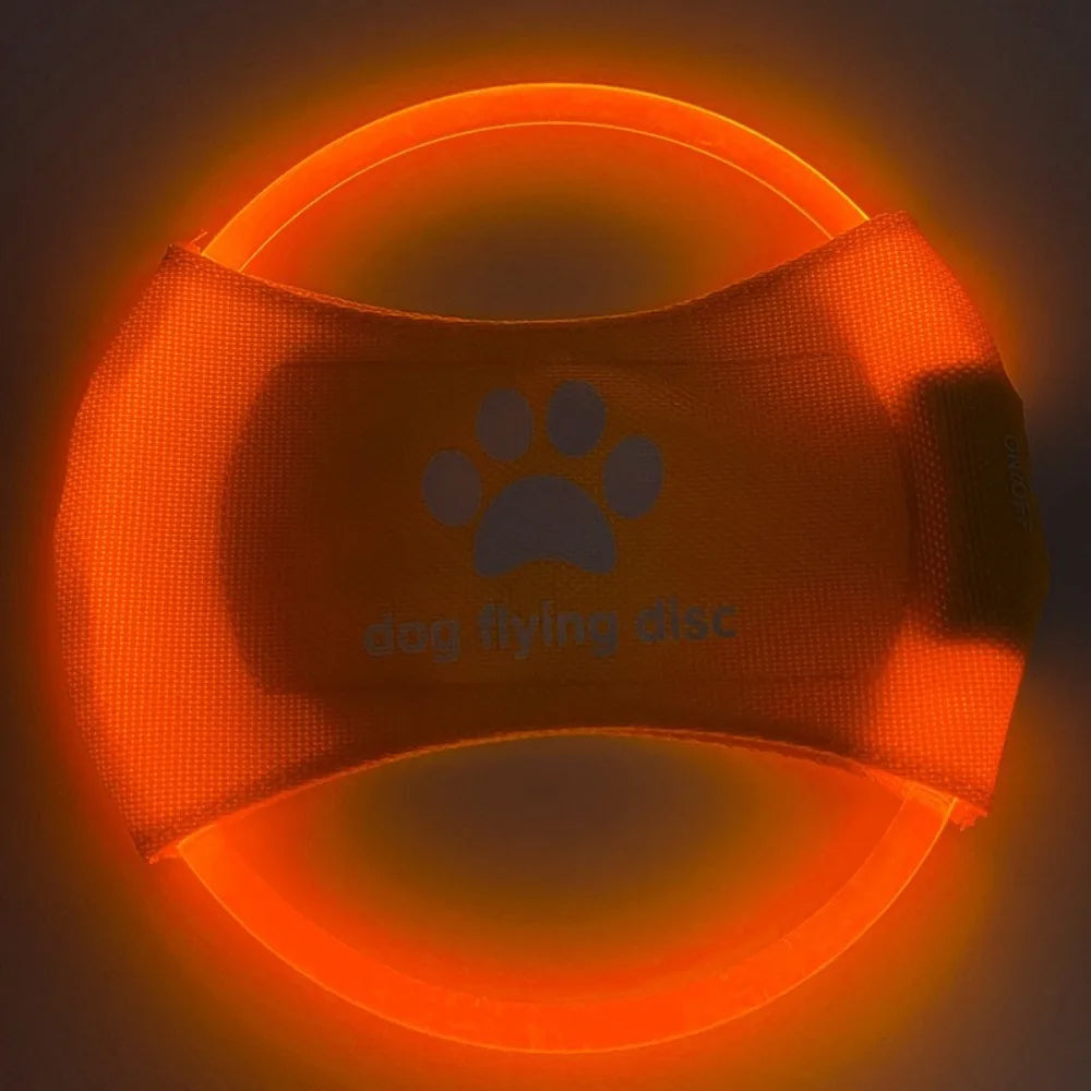 LED Frisbee für Hunde wiederaufladbar und wasserdicht Karnz