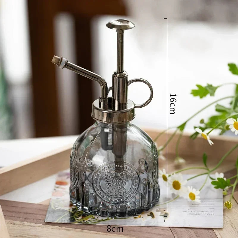 Retro Design Glas Wasser Pflanzen Sprüher | Karnz