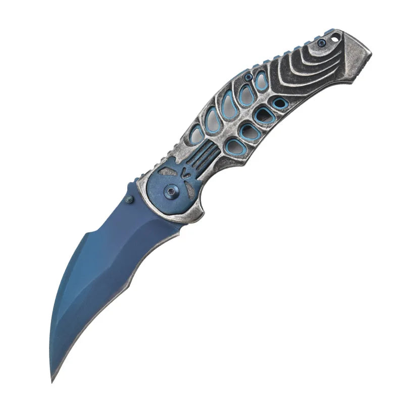 Taktisches Nigh Skull Faltbares Taschenmesser | Karnz