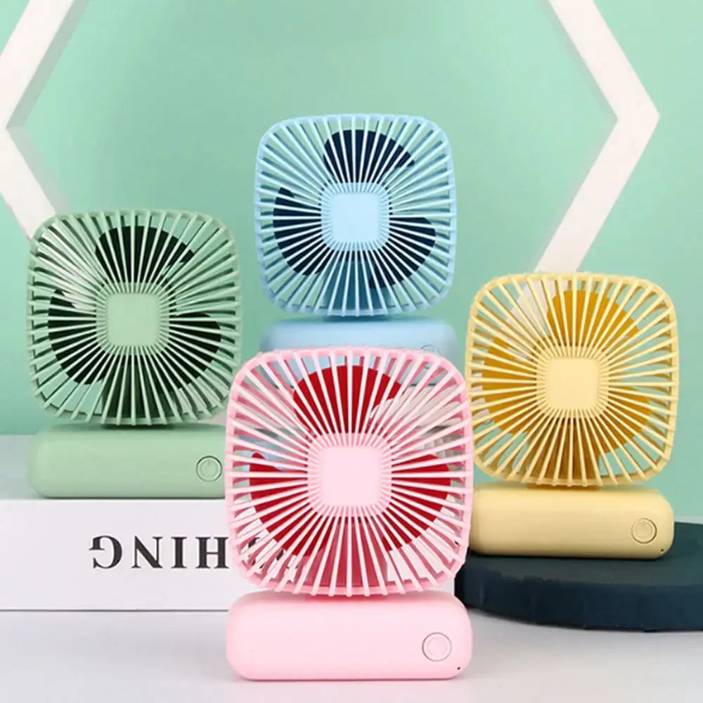 Mini Handheld USB Ventilator: Tragbare Drei-Geschwindigkeits-Kühlung für Auto, Zuhause, Büro und den Einsatz im Freien - Leises und einfaches Design | Karnz