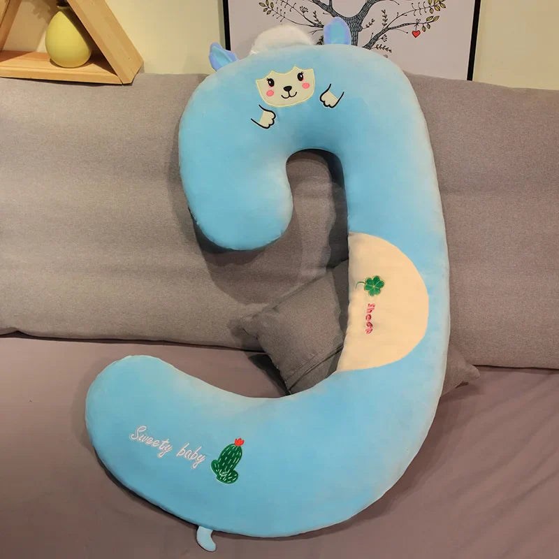 Übergroßes Kuschelmuster Plüschkissen
