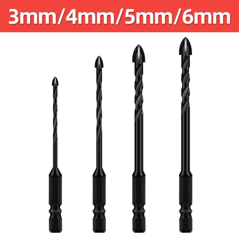 Schwerlast Mega Ultimate Kreuz-Sechskantbohrer Set | Karnz