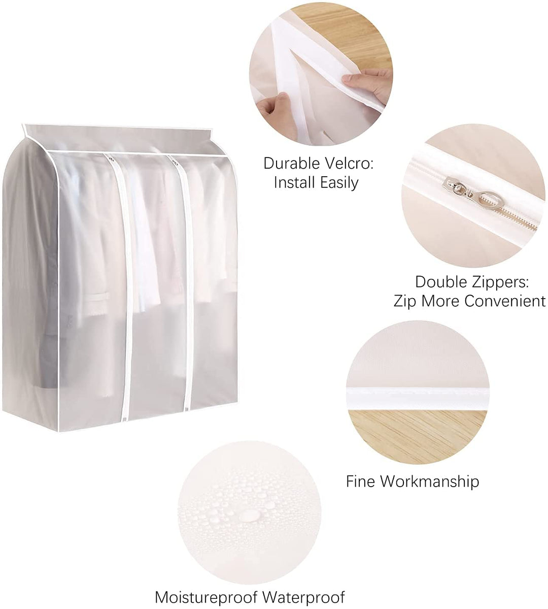 Karnz | Home Organizer Staubschutz Kleider Aufbewahrungs Kleiderbeutel