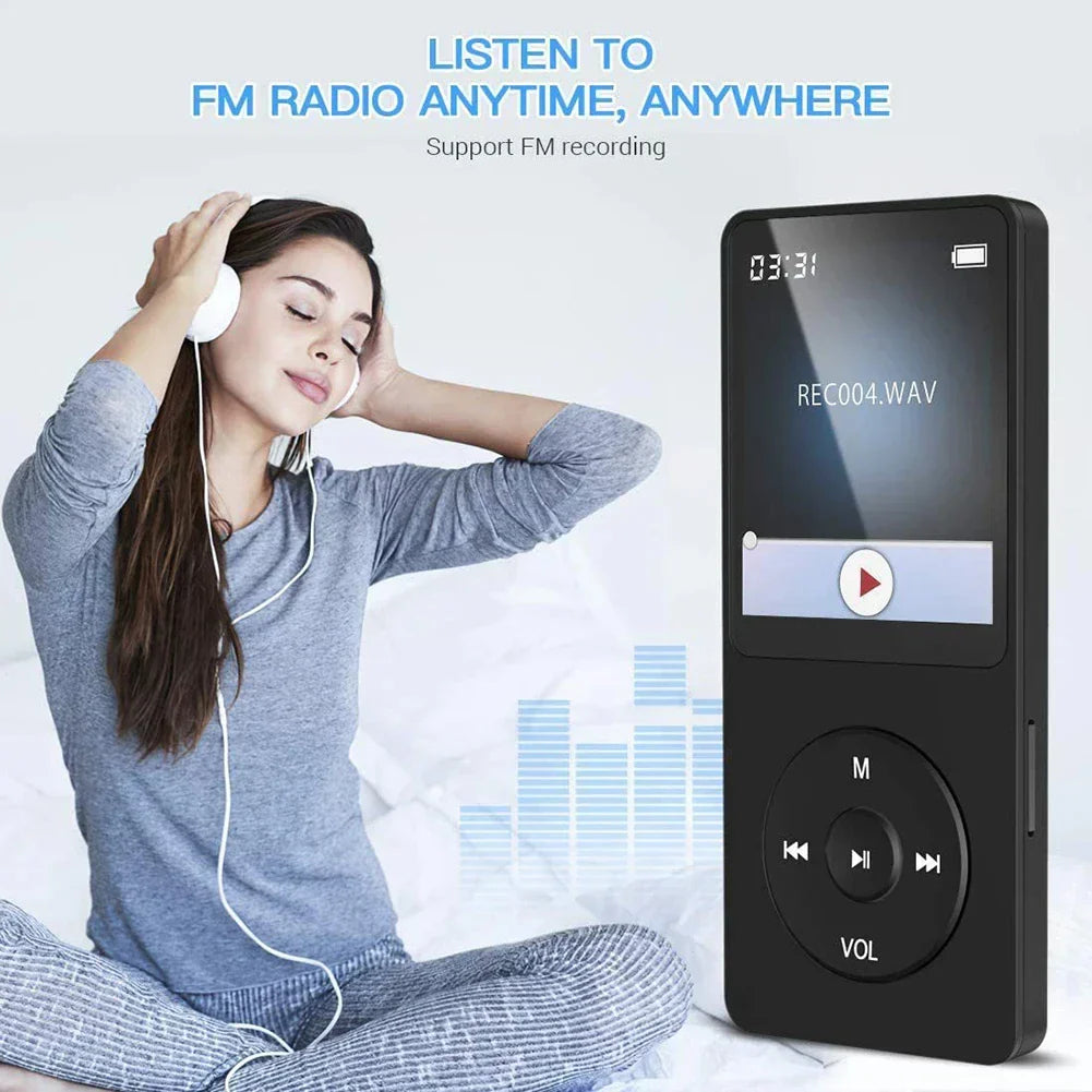 MP3-Player – Kabelloses HiFi-Audio mit Bluetooth und multifunktionaler Medienunterstützung