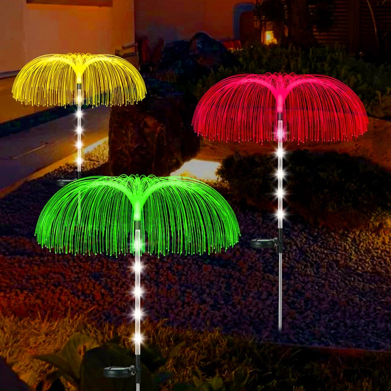 Solarbetriebene schwebende Quallen Gartenlichter | Karnz
