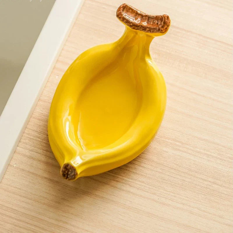 Kreative Keramische Bananenseifenbox | Karnz