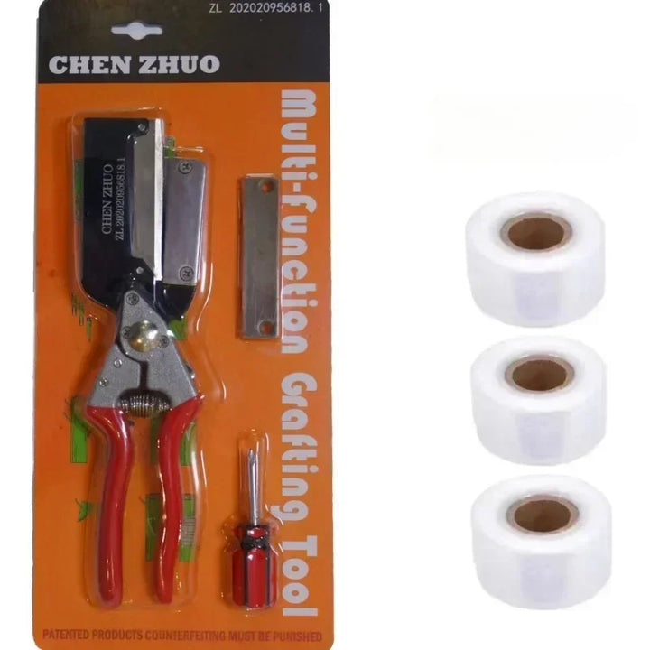 Karnz | Graftorio Grafting Knife for Fruit Trees | For Branches up to Ø 1.8 cm | Aluminium Alloy | Precise Grafting & Cutting