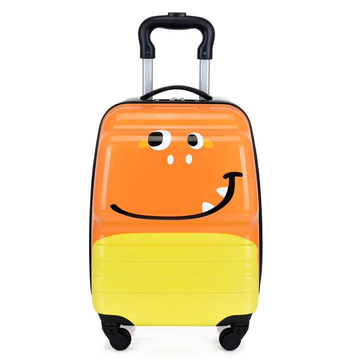 Sydney Kinderkoffer – 3D Tier Trolley mit 360° Rädern und verstellbarem Griff | Leicht und stoßsicher | Karnz