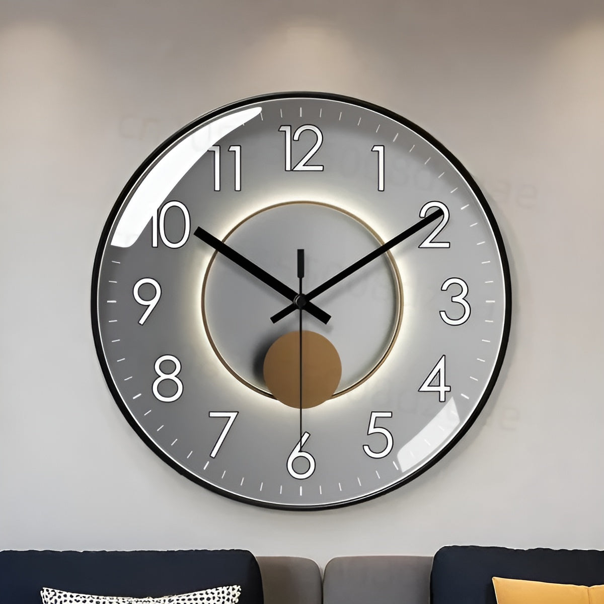 Designer Stil Wanduhr – Modern und Elegant | Für ein Stilvolles Zuhause | Karnz