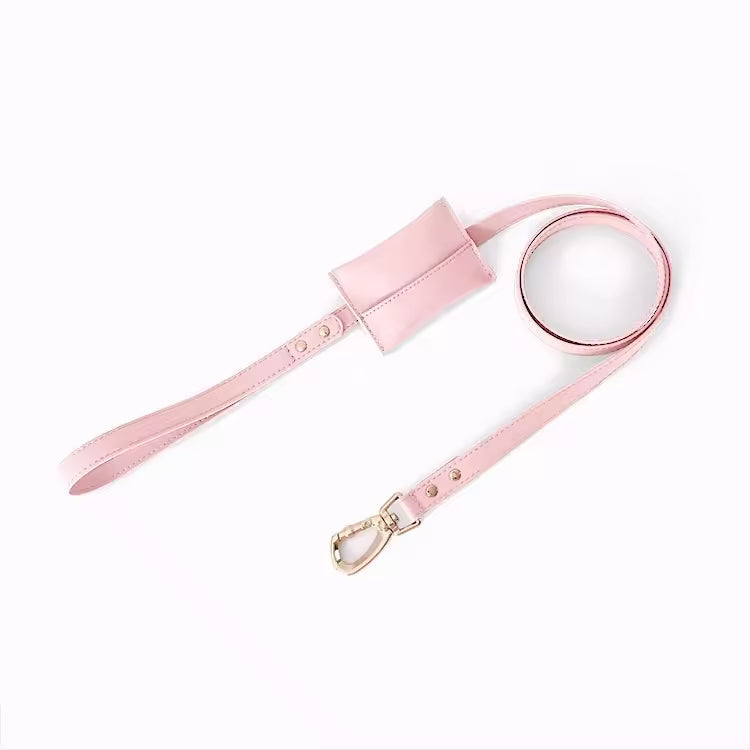 Verstellbares Leder-Hundegeschirr mit personalisierbarem Gravur Karnz