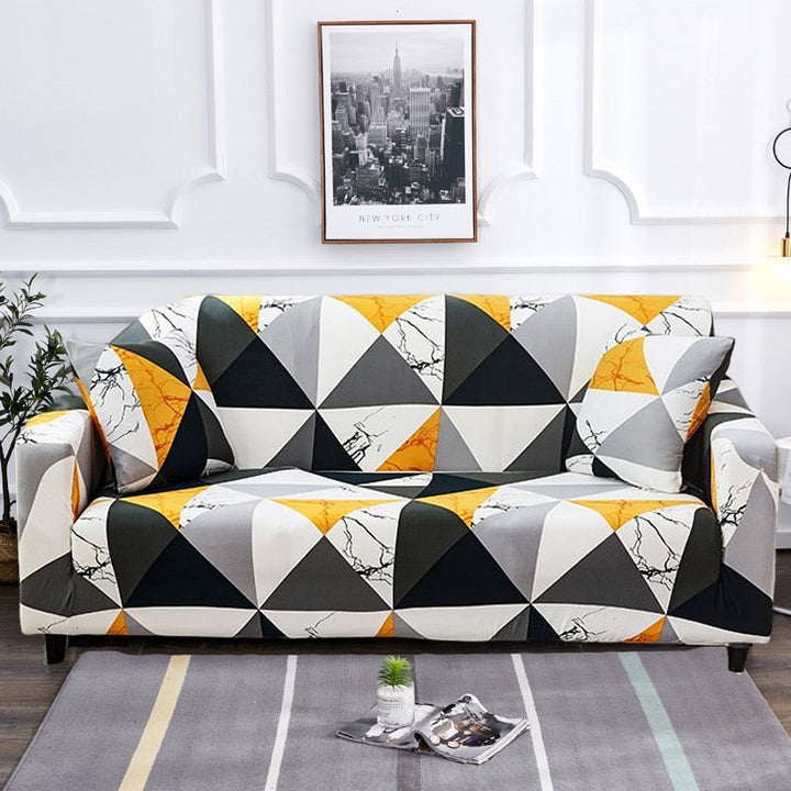 Modern rutschfeste bunte elastische Sofabezug | Karnz
