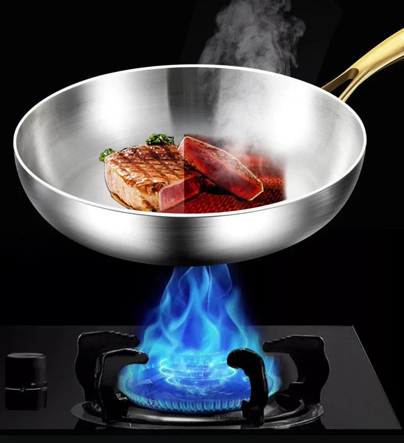 ChefSteel – Professionele RVS Koekenpan voor Gas & Inductie | Karnz