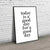 Heute ist ein guter Tag Inspirierende Wandkunst Feine Kunstleinwanddrucke Schwarz Weiß Motivationsposter für Wohnzimmer Schlafzimmer Büro Dekor | Karnz