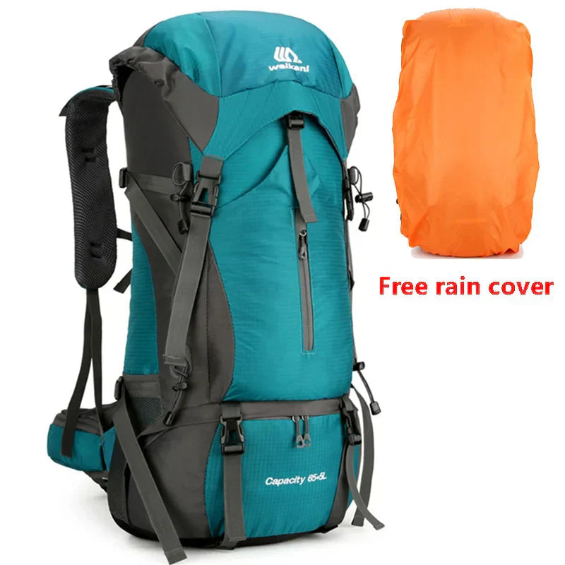 Alpivento 70L Trekkingrucksack mit Regenhülle | Karnz