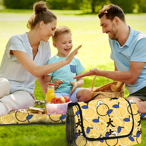 Karnz | Faltbare Baby-Spielmatte Wanderlino | Gepolstert & Wasserabweisend | Für Draussen & Zuhause | Inkl. Tragetasche