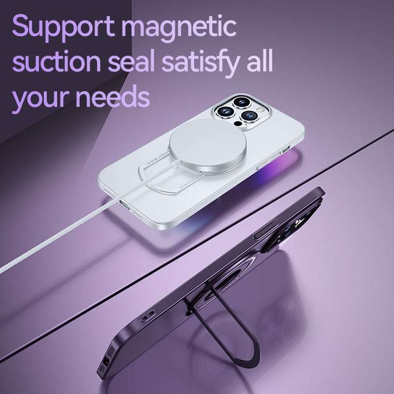 Karnz | MagSafe kompatibles magnetisches Ring-Handyhülle-Ständer