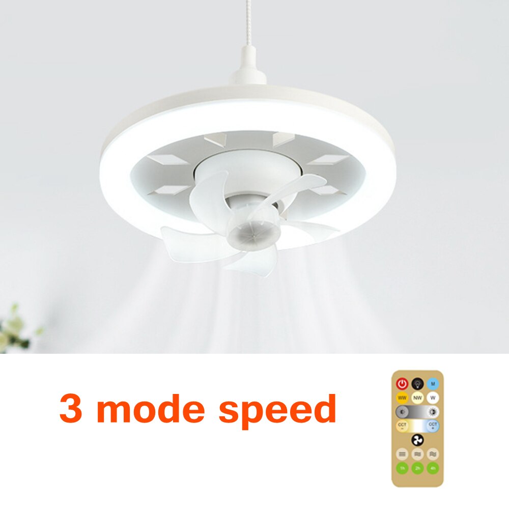 2in1 Radiant Rotating RC Deckenventilatorlampe | Karnz