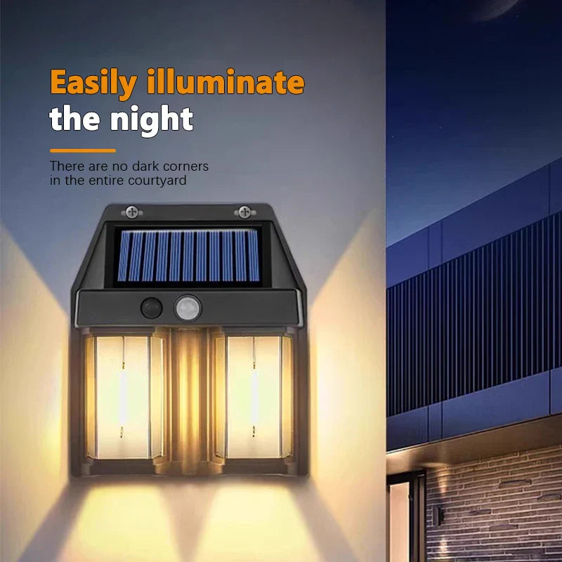 Nachtwächter LED Solar Wand wasserdichte Lampe
