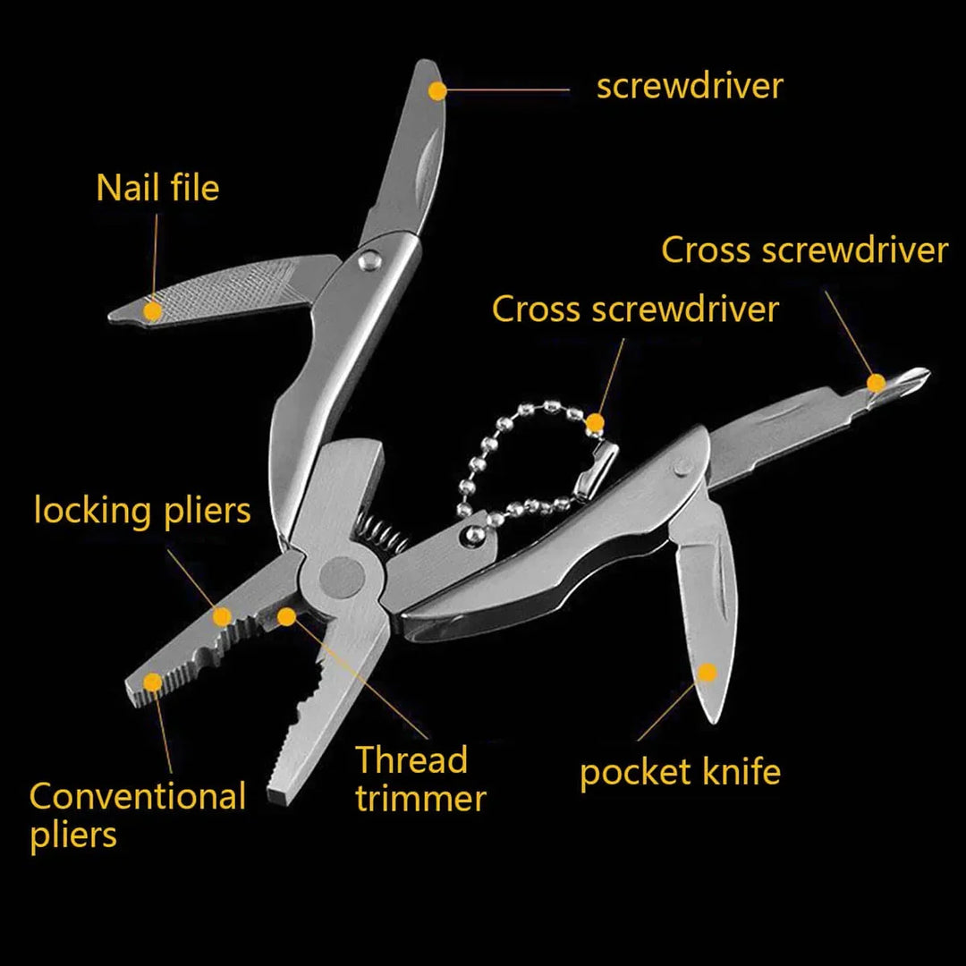 Stainless Edge EDC Multi-Tool Notfall-Schlüsselanhänger | Karnz