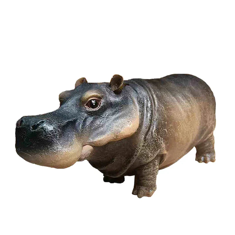 Mini Hippo Dekorative Fischtank LuftKarnzubber | Karnz