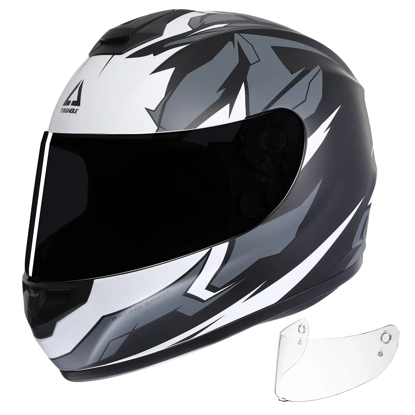 Moderner Integralhelm mit klarem Visier