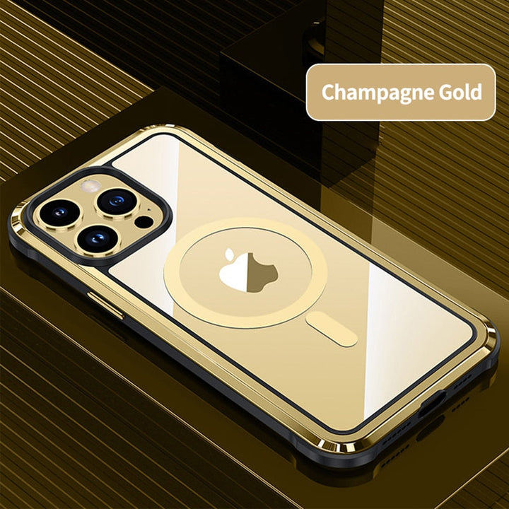 Karnz | Magische Rüstung Magnetisches Lade-iPhone-Hülle