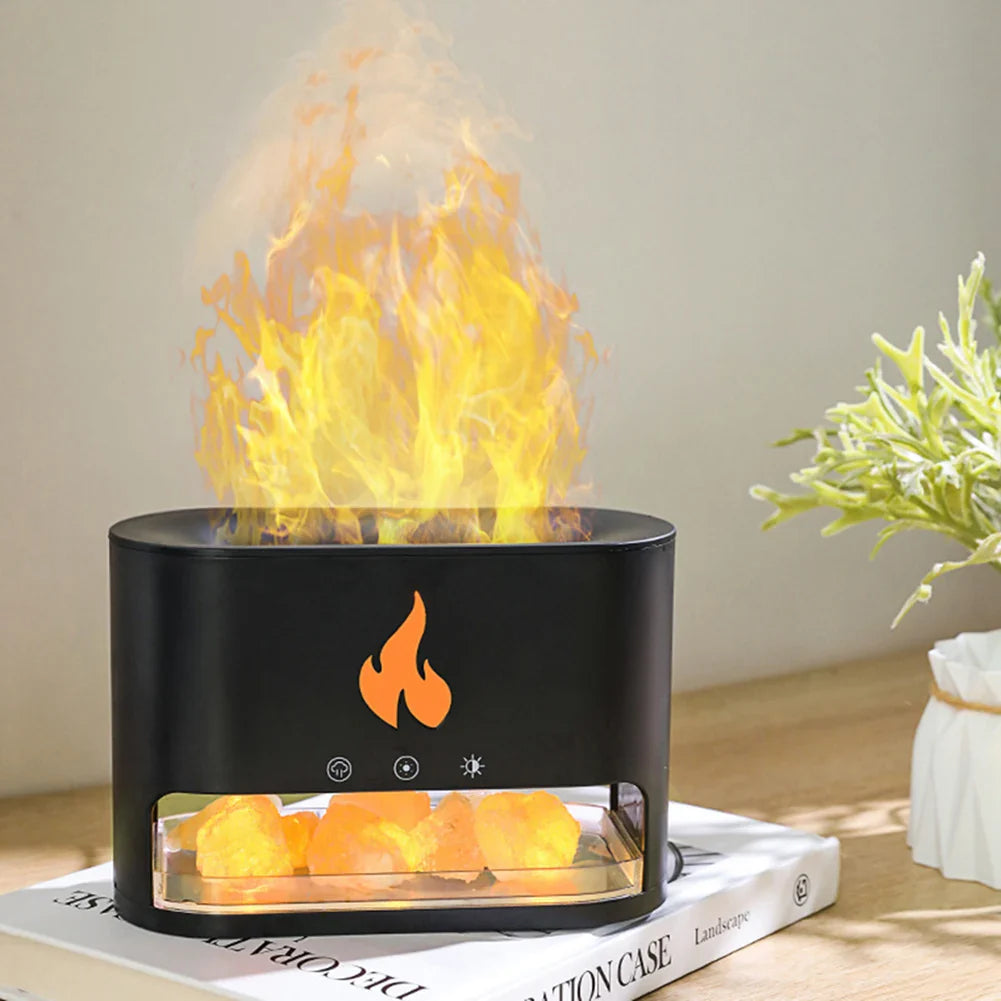 Kristallsalzstein Feuer Verdampfer