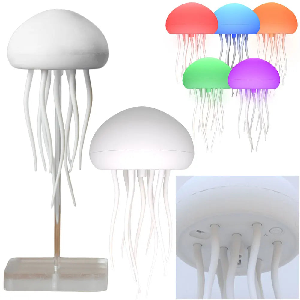 Quallen RGB Sprachsteuerung Anhänger Nachttischlampe | Karnz
