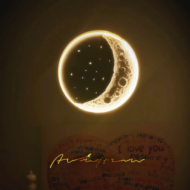 DIY Floating Moon Night Lamp | Karnz