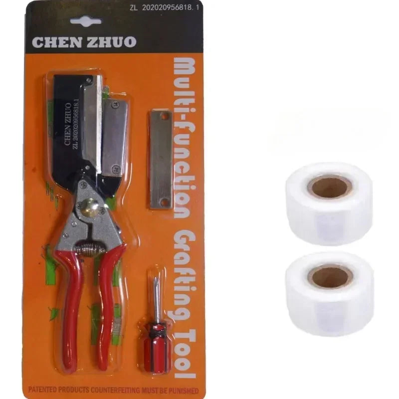 Karnz | Graftorio Grafting Knife for Fruit Trees | For Branches up to Ø 1.8 cm | Aluminium Alloy | Precise Grafting & Cutting