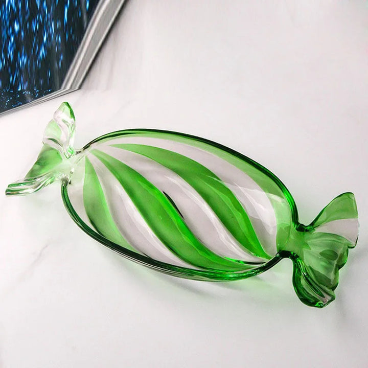 Candy-förmiger Glas Snackteller | Karnz