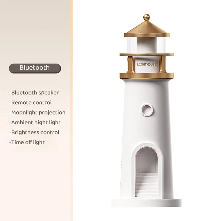 Lighthouse Ambientebeleuchtung Karnzuetooth Musik dimmbar Projektion | Karnz