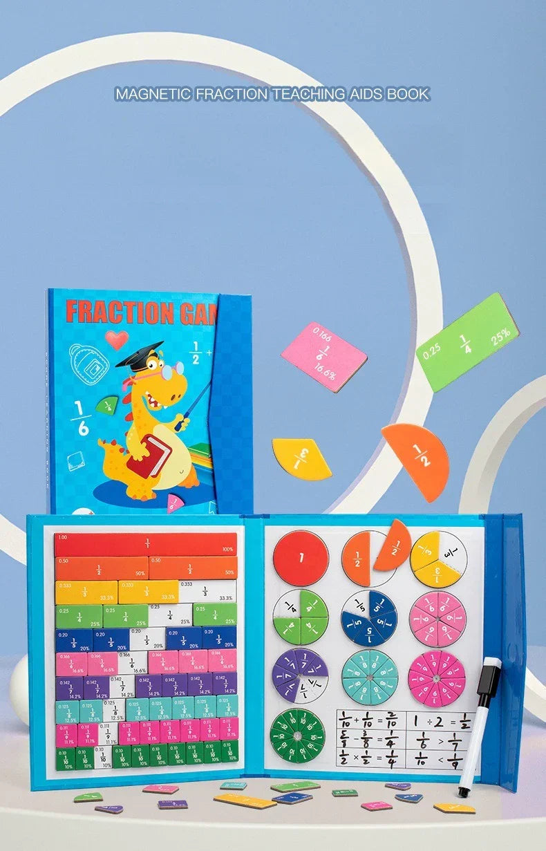 Magnetisches Bruchrechen-Lernspielzeug