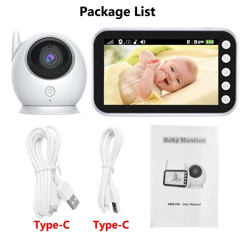 Baby Monitor Überwachung Nachtsicht Musik Nanny Kamera