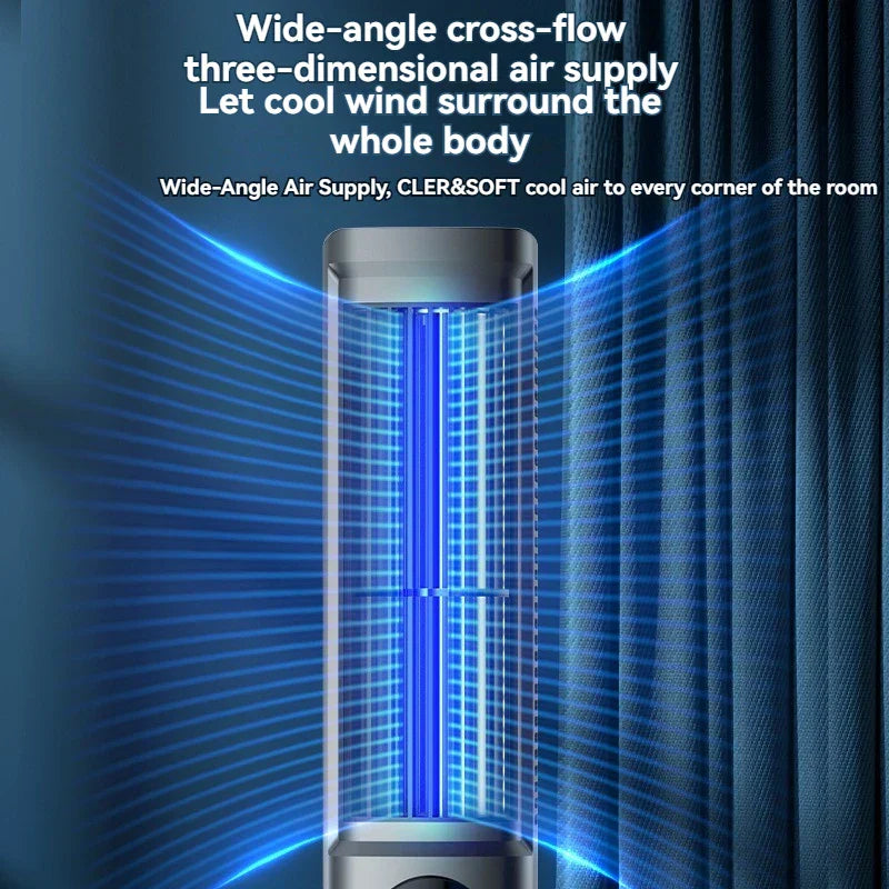 Towerless Ultra Cool Air Conditioning Desktop Fan | Karnz