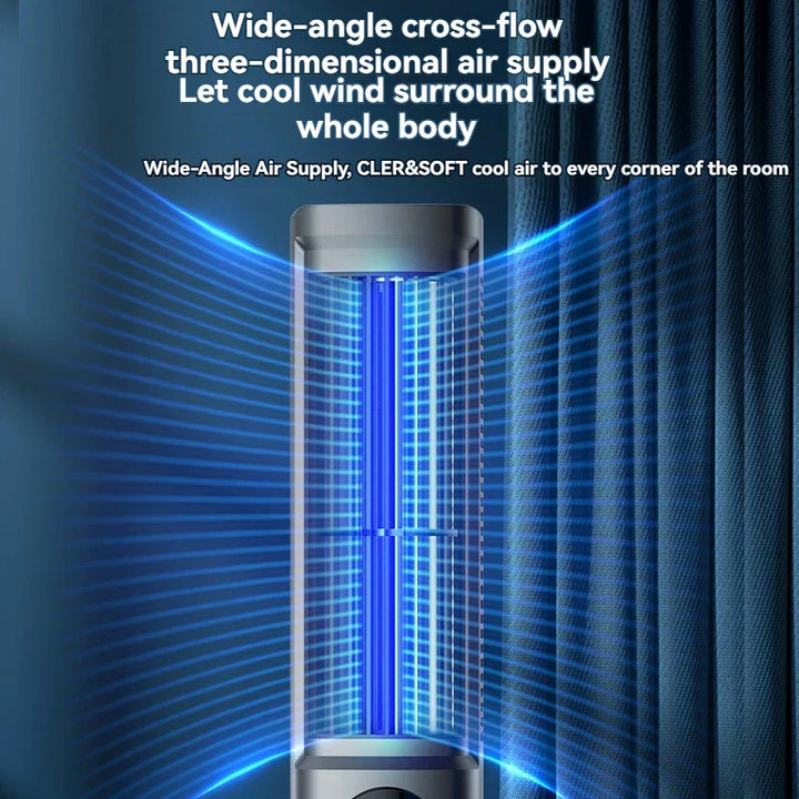 Towerless Ultra Cool Air Conditioning Desktop Fan | Karnz